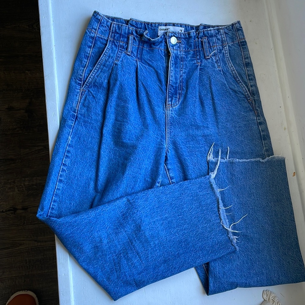 Garage high waisted culottes